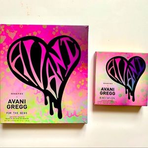 Morphe x Avani Gregg eyeshadow palette and bronzer